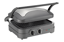 Cuisinart GR47E Alüminyum 1650 W Gri Tost Makinesi