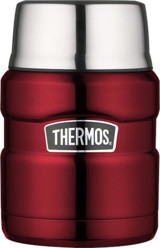 Thermos Steinless King Paslanmaz Çelik 470 ml Bardak Termos Kırmızı