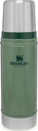 Stanley Klasik Legendary Paslanmaz Çelik 470 ml Outdoor Termos Yeşil
