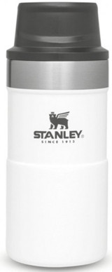 Stanley Klasik Trigger Action Paslanmaz Çelik 250 ml Bardak Termos Beyaz