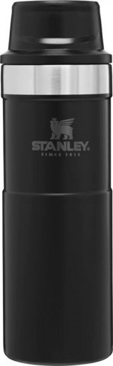 Stanley Klasik Trigger-Action Paslanmaz Çelik 470 ml Bardak Termos Antrasit