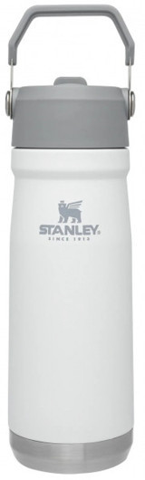 Stanley The IceFlow Flip Straw Paslanmaz Çelik 650 ml Outdoor Termos Beyaz