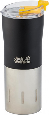 Jack Wolfskin Wolfskin Kariba Paslanmaz Çelik 500 ml Bardak Termos Siyah