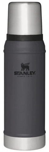 Stanley Klasik Legendary Paslanmaz Çelik 750 ml Outdoor Termos Antrasit