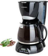 Mixpresso Coffee Plastik Filtreli Karaf 1 L Hazne Kapasiteli 8 Fincan 800 W Siyah Filtre Kahve Makinesi