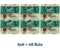 Select Nature 3 Katlı 6x8'li Rulo Kağıt Havlu