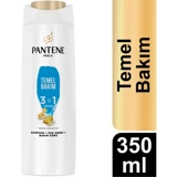 Pantene Temel Bakım 3'ü1 Arada Şampuan 350 ml