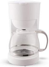 Lentz Plastik Filtreli Karaf 1.25 L Hazne Kapasiteli 10 Fincan 750 W Beyaz Filtre Kahve Makinesi