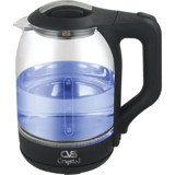 Cvs DN 9307 Crystal Cam 1.7 lt 2000 W Işıklı Modern Siyah Kettle