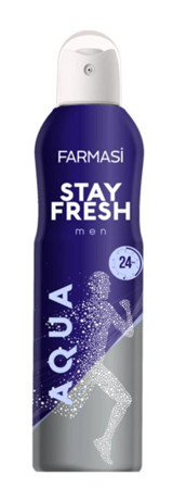 Farmasi Stay Fresh Aqua Sprey Erkek Deodorant 150 ml