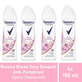 Rexona Sexy Bouquet Sprey Kadın Deodorant 4x150 ml