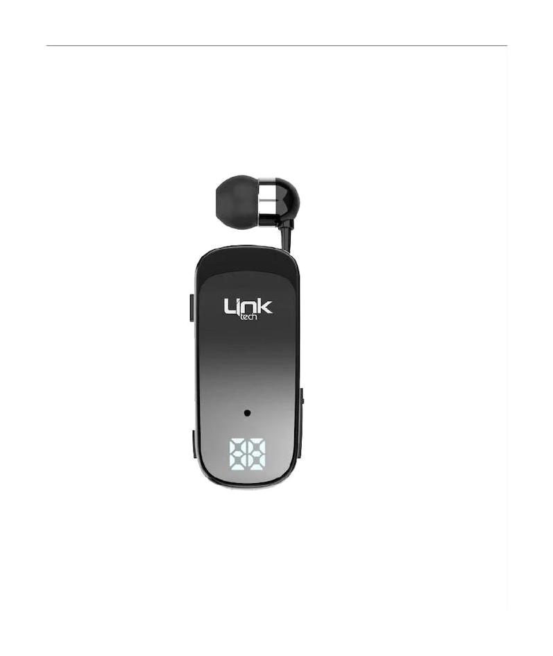 Linktech V81 Kulak İçi Kablolu Bluetooth Kulaklık Gri