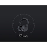 Tecno Spark 8C Kulak Üstü Kablosuz Bluetooth Kulaklık Siyah