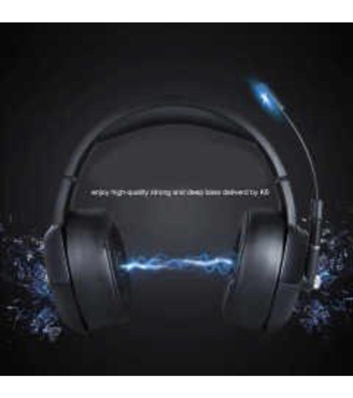 Onikuma K6 Kulak Üstü Kablolu Bluetooth Kulaklık Siyah
