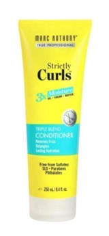 Marc Anthony Strictly Curls 3X Besleyici Nemlendirici Hindistan Cevizi Marula Yağı Shea Yağı Tüm Saçlar Dalgalı Kıvırcık Saçlar İçin Kadın Saç Kremi 250 ml