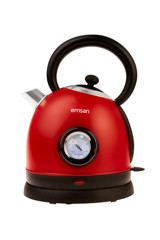 Emsan Turtle Çelik 1.8 lt 2200 W Işıklı Retro Kırmızı Kettle