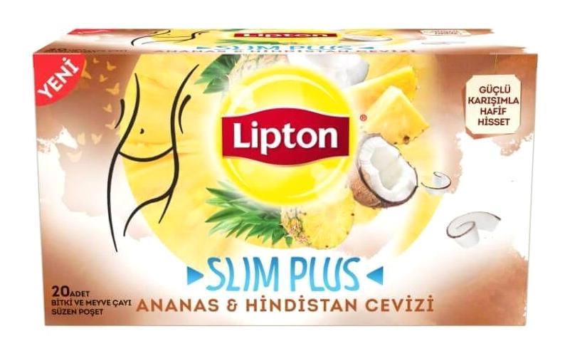 Lipton Ananas - Hindistan Cevizi Bitki Çayı 3 x 20 adet