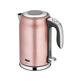 Fakir Adell Paslanmaz Çelik 1.7 lt 2200 W Klasik Pembe Kettle