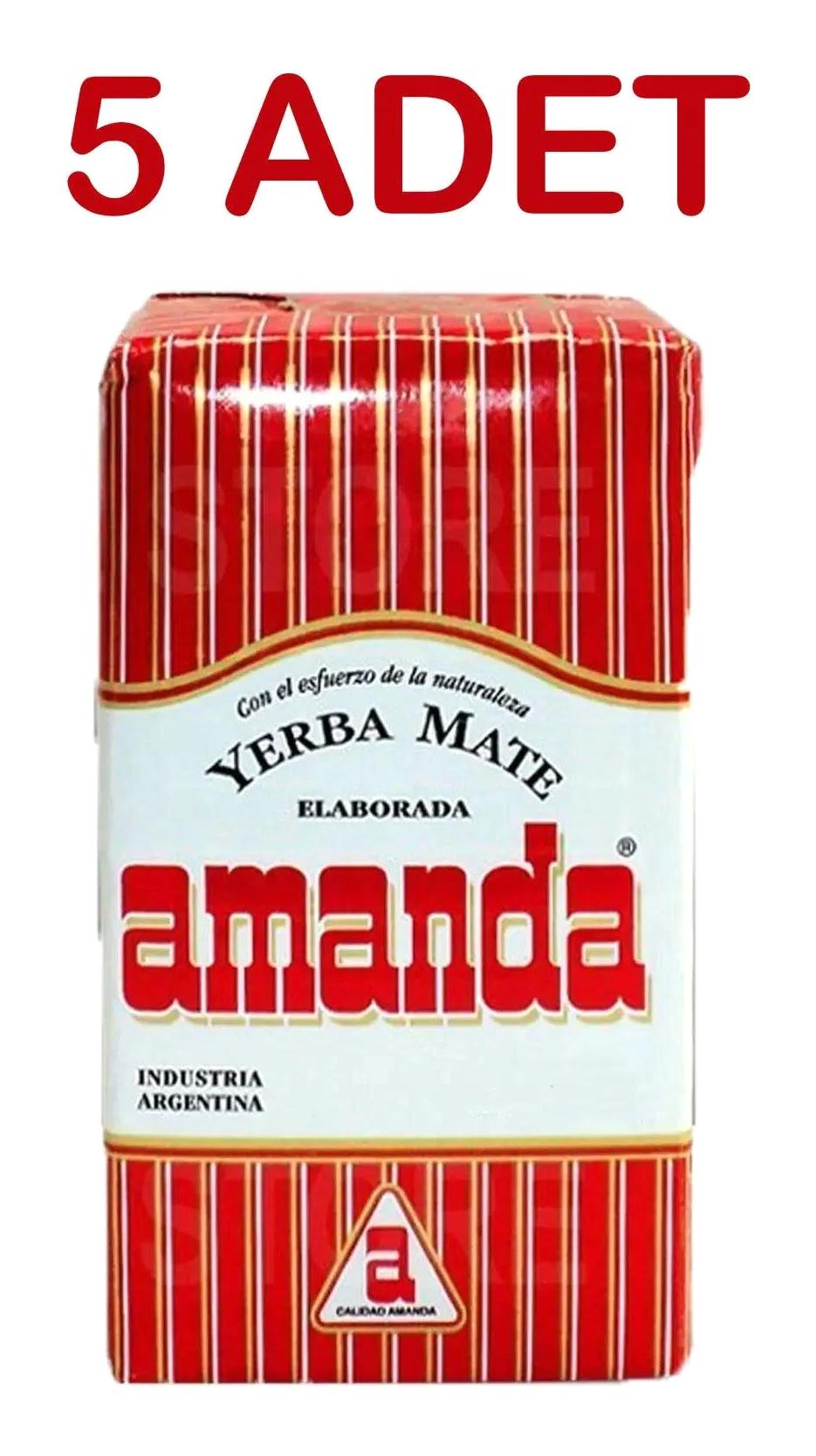 Amanda Yerba Mate Bitki Çayı 5 adet 250 gr
