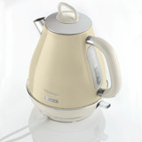 Ariete Vintage 2877 Çelik 1.7 lt 2000 W Işıklı Vintage Krem Kettle