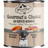 Prochef Gourmet's Choice Kuzu Etli-Somonlu Yetişkin Yaş Köpek Maması 415 gr 24'lü