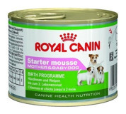 Royal Canin Starter Mousse Mother Babydog Hindili-Tavuklu Yavru Yaş Köpek Maması 195 gr