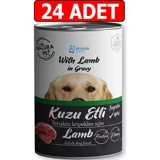 Eco Natura Pet Kuzu Etli Yetişkin Yaş Köpek Maması 400 gr 24'lü