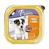 Plaisir Tavuklu Yetişkin Yaş Köpek Maması 150 gr 22'li