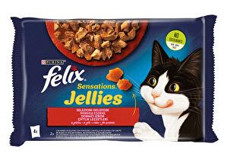 Felix Karışık Yetişkin Yaş Kedi Maması 4x85 gr