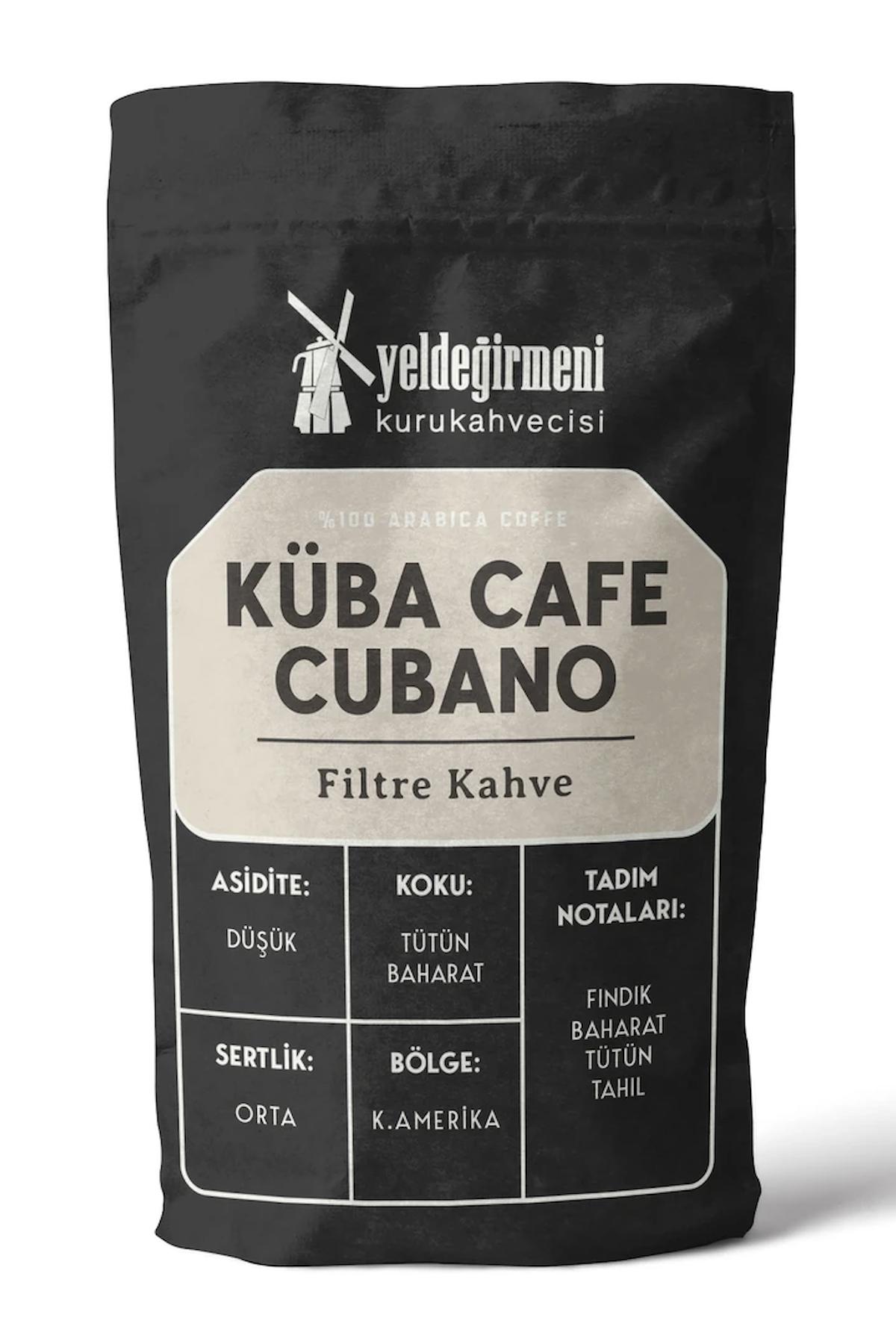 Yeldeğirmeni Kurukahvecisi Küba Cafe Cubano Filtre Kahve 1 kg