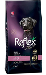 Reflex Plus Biftekli Büyük Irk Yetişkin Kuru Köpek Maması 15 kg