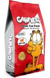 Garfield Kuzu Etli Yetişkin Kuru Kedi Maması 1.5 kg