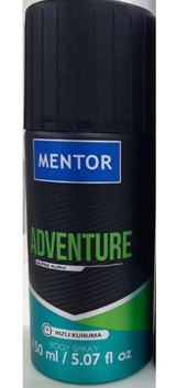 Mentor Adventure Sprey Erkek Deodorant 150 ml