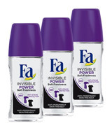 Fa Invisible Power Roll-On Kadın Deodorant 3x50 ml