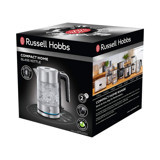 Russell Hobbs Cam 0.8 lt 2400 W Işıklı Klasik Şeffaf Kettle