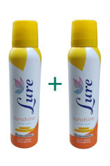 Lure Sunshine Sprey Kadın Deodorant 2x150 ml