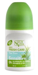 Natur Vital Fresh Care Roll-On Unisex Deodorant 50 ml