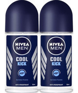 Nivea Cool Kick Roll-On Erkek Deodorant 2x50 ml