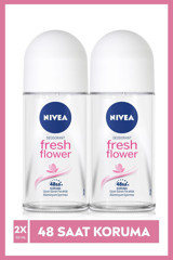 Nivea Fresh Flower Roll-On Kadın Deodorant 2x50 ml