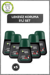 Garnier Lekesiz Koruma Roll-On Erkek Deodorant 5x50 ml
