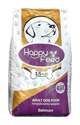 Happy Feed Somonlu Tüm Irklar Yetişkin Kuru Köpek Maması 15 kg