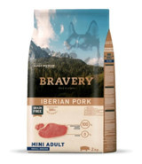 Bravery İberian Pork Domuz Etli Küçük Irk Yetişkin Kuru Köpek Maması 2 kg