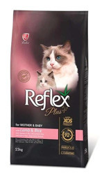 Reflex Mother & Babycat Kuzu Etli Yavru Kuru Kedi Maması 15 kg