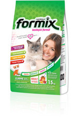 Formix Gurme Balıklı Et Tavuklu Yetişkin Kuru Kedi Maması 1.5 kg