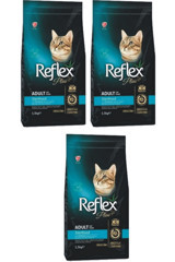 Reflex Sterilised Somonlu Yetişkin Kuru Kedi Maması 3x1.5kg