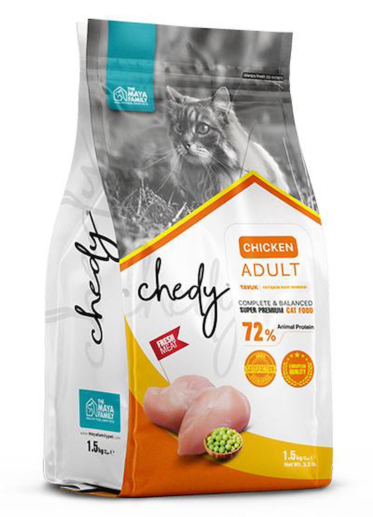 Chedy Tavuk Yetişkin Kuru Kedi Maması 5 kg