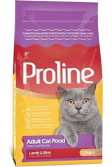 Proline Kuzu Etli Pirinçli Yetişkin Kuru Kedi Maması 1.2 kg