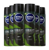Nivea Deep Dimension Amazonia Sprey Erkek Deodorant 6x150 ml