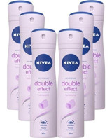 Nivea Double Effect Sprey Kadın Deodorant 6x150 ml