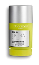 L'Occitane Eau De Cedrat Stick Unisex Deodorant 75 gr